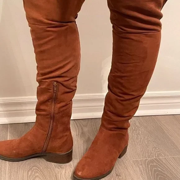 Brown expression  boots - Picture 5 of 7